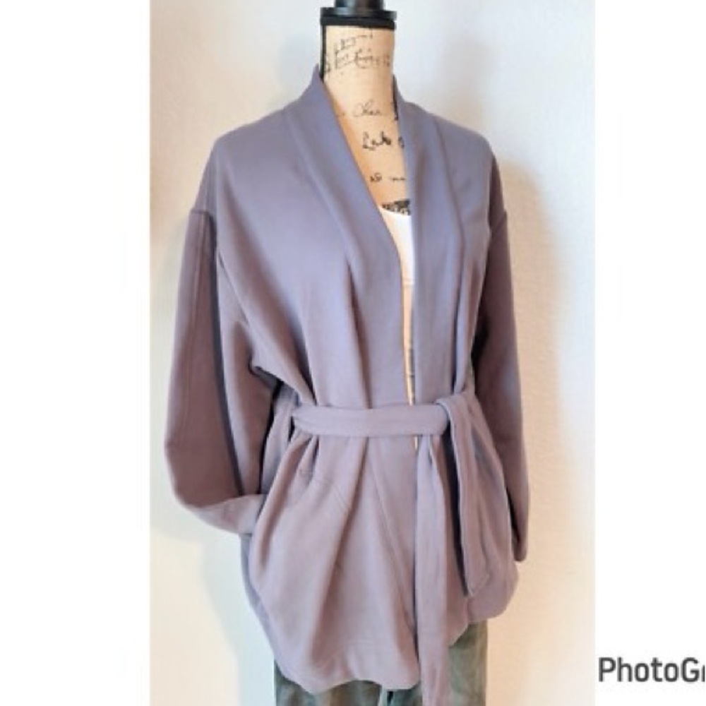 Athleta wrap kimono sweatshirt